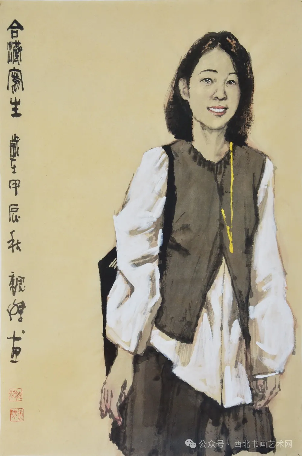 坚守精神家园的朴素画者——魏杰作品评析 蔡超- 西北书画艺术网