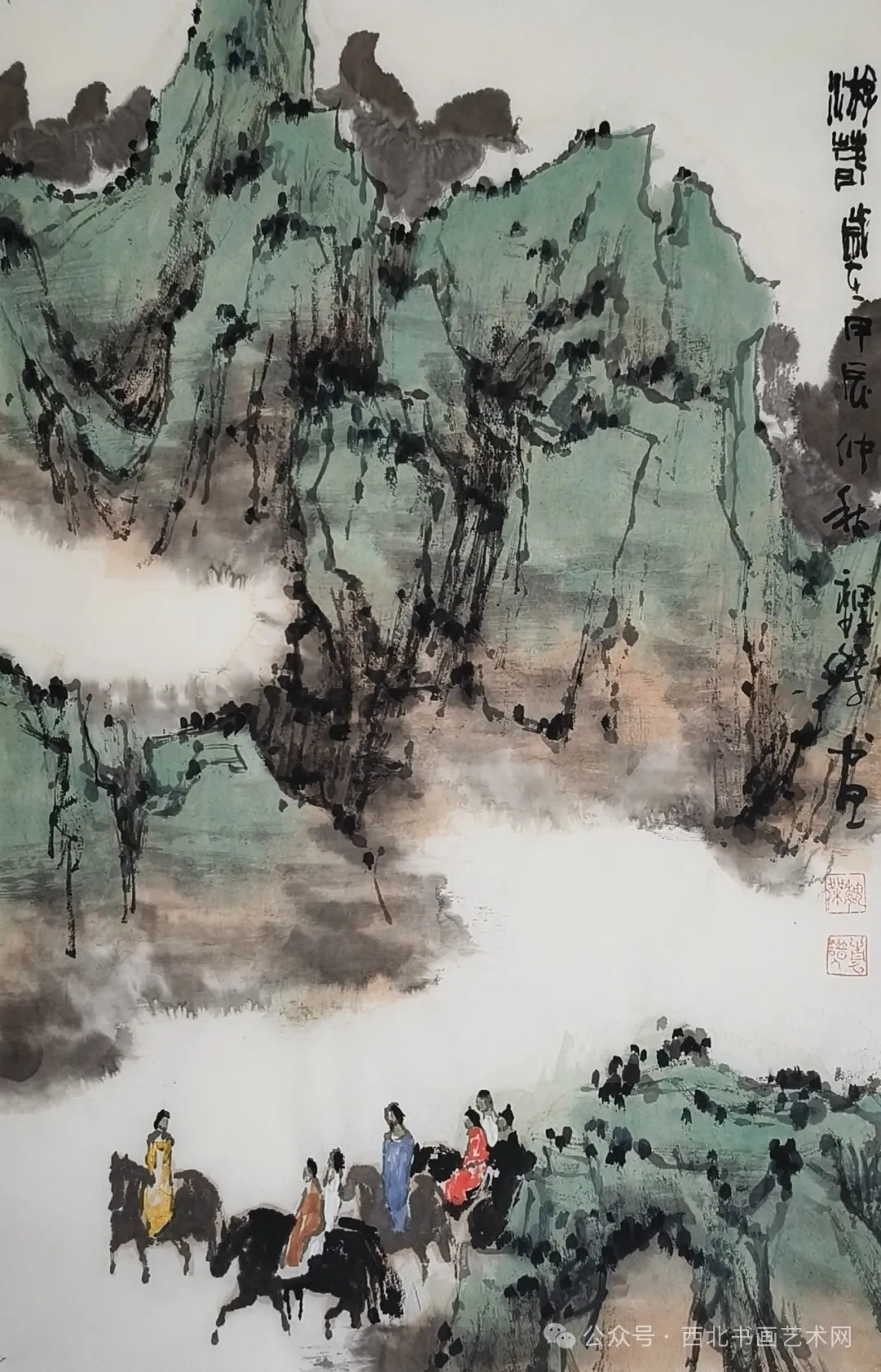 坚守精神家园的朴素画者——魏杰作品评析 蔡超- 西北书画艺术网